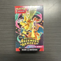 Pokemon TCG Mega Evolution Ascended Heroes Booster Bundle Sealed - Image 1