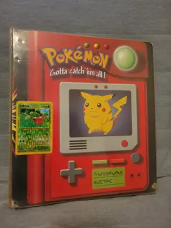 Vintage Pokemon Card Collection Lot Binder old school - Image 2