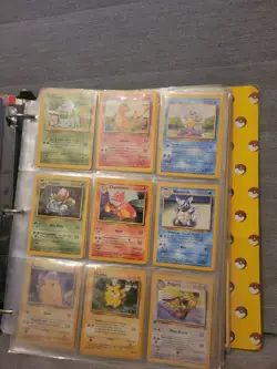 Vintage Pokemon Card Collection Lot Binder old school - Image 3