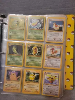 Vintage Pokemon Card Collection Lot Binder old school - Image 4