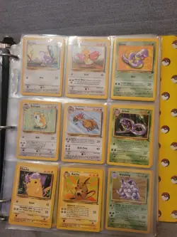 Vintage Pokemon Card Collection Lot Binder old school - Image 5