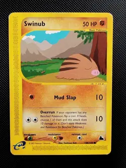 (LP) Swinub 108/144 2003 Skyridge Pokemon Card - Image 1