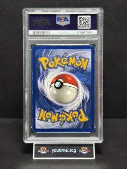 1999 Pokemon Game 1st Edition Holo Machamp #8 PSA 4 - Image 2