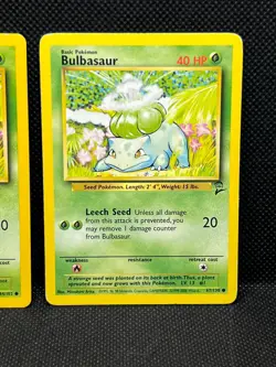 Pokemon Tcg Bulbasaur 44/102 Base Set & Base Set 2 Non Holo - Image 3