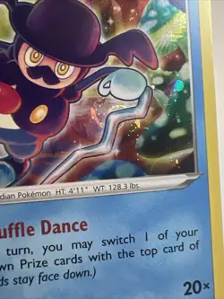 HD SWIRL Galarian Mr. Rime SWSH079 Sword & Shield Promo AUTHENTIC Pokemon Card 2 - Image 2