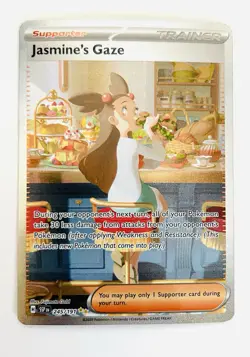 Pokemon TCG Jasmine's Gaze 245/191 Surging Sparks SIR Holo English NM - Image 1