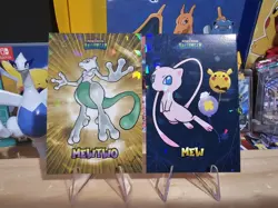 Pokemon Halloween Card Database - Holiday Mew & Mewtwo - 2 Card Lot - Image 1