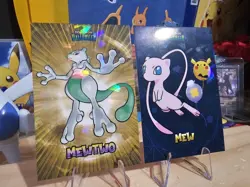 Pokemon Halloween Card Database - Holiday Mew & Mewtwo - 2 Card Lot - Image 2
