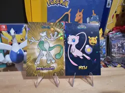 Pokemon Halloween Card Database - Holiday Mew & Mewtwo - 2 Card Lot - Image 4