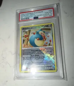 SNORLAX HOLO 33/111 Pokemon platinum CROSSHATCH-2009 POKEMON LEAGUE PSA 10 - Image 2