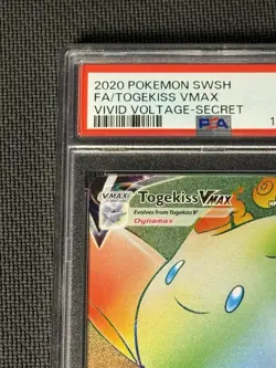 Togekiss VMAX 191/185 Pokemon Vivid Voltage PSA 10 - Image 4