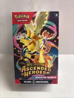 Pokemon Mega Evolution Ascended Heroes Booster Bundles SEALED - Image 1
