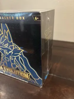 POKEMON TCG MEGA EVOLUTION ETB ELITE TRAINER BOX (LUCARIO) DMG c - Image 2