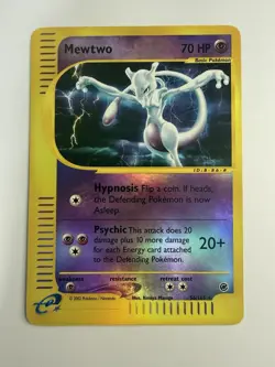 Pokemon TCG Mewtwo 56/165 Expedition Rare Reverse Holo WOTC 2002 NEAR MINT - Image 1