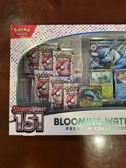 Pokemon S&V 151 Blooming Waters Premium Collection Sealed - Image 2