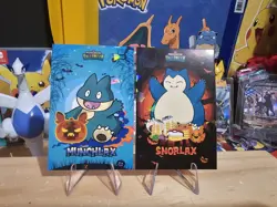 Pokemon Halloween Card Database - Holiday Munchlax & Snorlax - 2 Card Lot - Image 4