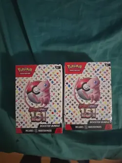 X2 Pokemon TCG 151 Booster Bundle Factory Sealed. FAST SHIP 820650853210 - Image 1
