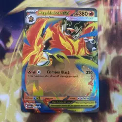 Mega Emboar ex 035 Black Star Promo Ascended Heroes Pokemon TCG - Image 1