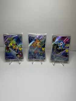 Pokemon TCG First Partner Illustration Series 1 Sinnoh Gen 4 Promo (set of 3) NM - Image 1