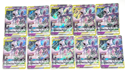 LP）x10 set Mewtwo & Mew GX RR 052/173 SM12a Tag Team Japanese Pokemon Card - Image 1