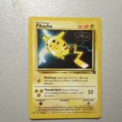 Pokemon TCG Pikachu Kids WB Promo 4/53 Regular 1999 Stamped - Image 1