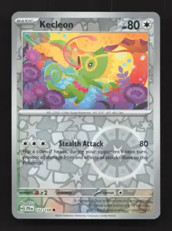 Kecleon 122/159 Common Journey Together Pokemon Reverse Holo Near Mint - Image 1