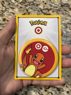 Charmander Pokemon BUTTON - TARGET Limited Edition PROMO- New - Image 1