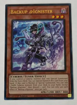 Yu-Gi-Oh! Backup @Ignister (ALIN-EN002) - Ultra Rare - Image 1