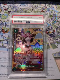 Jewelry Bonney (SP) ST02-007 Two Legends Foil PSA 10 One Piece TCG - Image 1