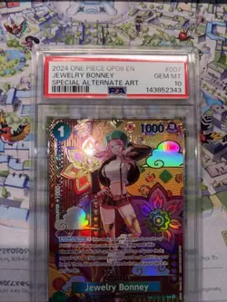 Jewelry Bonney (SP) ST02-007 Two Legends Foil PSA 10 One Piece TCG - Image 2