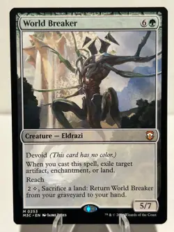 World Breaker 253 M Commander: Modern Horizons 3 NM MTG - Image 1