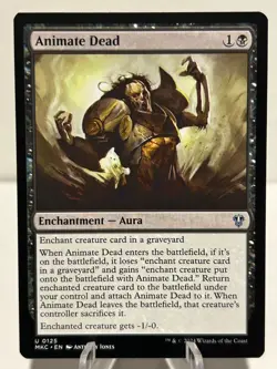 Animate Dead 125 U Commander: Murders at Karlov Manor NM MTG - Image 1