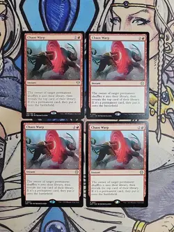 4x Chaos Warp - NM/M Mixed Sets LCC C20 MTG Magic the Gathering - Image 1