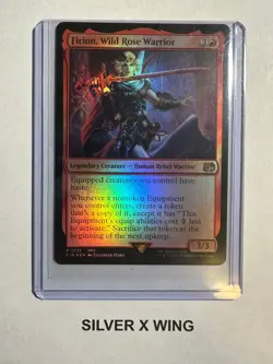 Firion, Wild Rose Warrior Foil x1, Magic the Gathering, MTG, Final Fantasy, NM - Image 1