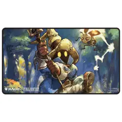 Ultra Pro/Ff Lost Black Demon Taoist Mystic Vivi Playmat Mtg Ff Ul Pro - Image 1