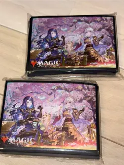 Mtg The Wandering Emperor Cherry Blossom Viewing Sleeves Set Of 100 - Image 1