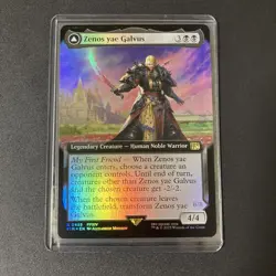 Mtg Ff Zenos Yee Galvas Transcendental Shinryu Expansion Art Foil - Image 1