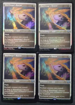 Mtg Super Rare English Version Set Of 4 Discs Taoist Mystic Rescue Dark Promo Fo - Image 1