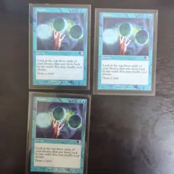 Mtg Ponder Old Frame English Version Time Spiral Remastered Set Of 3 - Image 1