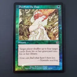 Mtg Dwell On The Past/Dwell Past English Version Foil - Image 1
