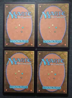 Mtg Full Art Promo Foil Set Of 4 Slickshot Show-Off - Image 3