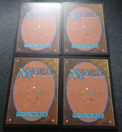 Mtg Full Art Promo Foil Set Of 4 Slickshot Show-Off - Image 4