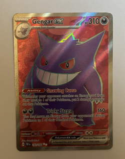 Gengar EX 193/162 - Temporal Forces - Pokemon Card - Near Mint - Image 2