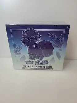 Pokemon TCG Sword & Shield Silver Tempest ETB Elite Trainer Box Factory Sealed - Image 1