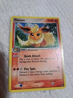 Flareon 2/17 Holo - 2006 Pokemon Pop Series 3 LP+ - Image 1