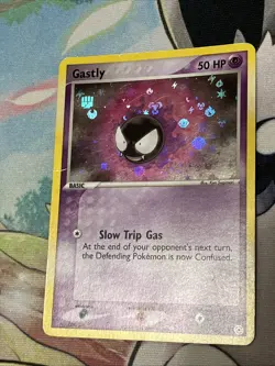 Gastly 63/112 Reverse Holo Fire Red & Leaf Green Pokemon TCG SWIRL MP - Image 3