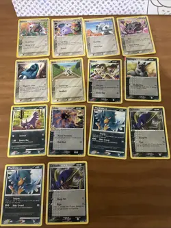 Vintage Steel And Dark Type Pokemon Bulk Lot Of 14 Total - Image 1