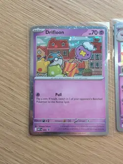 Pokemon TCG Drifloon 005 and Drifblim 006 Mega Evolution Black Star Promo - Image 2