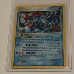 Pokemon EX UNSEEN FORCES - #4/115 Feraligatr - Reverse Holo - ENG - NM - Image 1