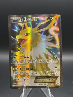 2017 Pokemon TCG XY Generations Jolteon EX Full Art 28a/83 Ultra Rare Holo NM - Image 1